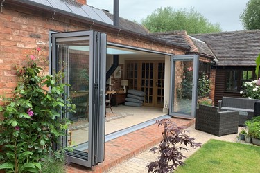 Aluminium and PVCu Bi-Fold Doors