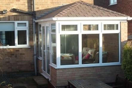 After Edwardian Style Tiled Warm Roof Conservatory After Edwardian Style Tiled Warm Roof Conservatory,