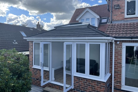 After - to a Warm Tiled Orangery After - to a Warm Tiled Orangery,