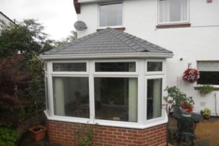After Victorian Style Tiled Warm Roof Conservatory After Victorian Style Tiled Warm Roof Conservatory,