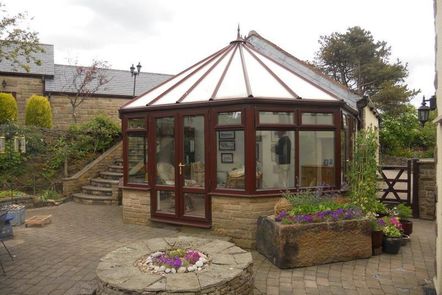 Before Adding the Tiled Warm Roof to the Conservatory Before Adding the Tiled Warm Roof to the Conservatory,