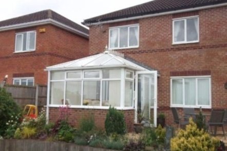 Before Edwardian Style Tiled Warm Roof Conservatory Before Edwardian Style Tiled Warm Roof Conservatory,