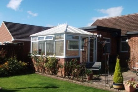 Before Edwardian Style Tiled Warm Roof Conservatory Before Edwardian Style Tiled Warm Roof Conservatory,