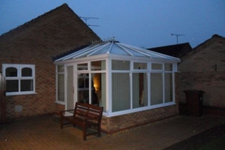 Before Edwardian Style Tiled Warm Roof Conservatory Before Edwardian Style Tiled Warm Roof Conservatory,