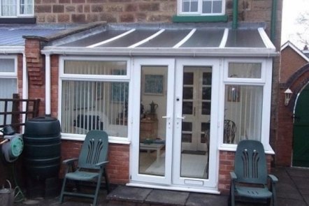 Before Edwardian Style Tiled Warm Roof Conservatory Before Edwardian Style Tiled Warm Roof Conservatory,