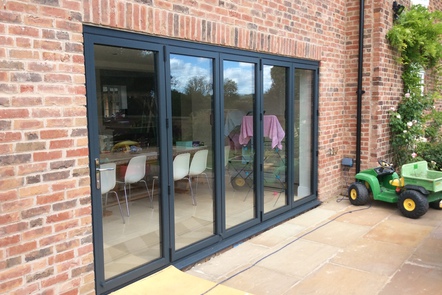 Anthracite Grey Aluminium Bi-folding Doors Anthracite Grey Aluminium Bi-folding Doors,