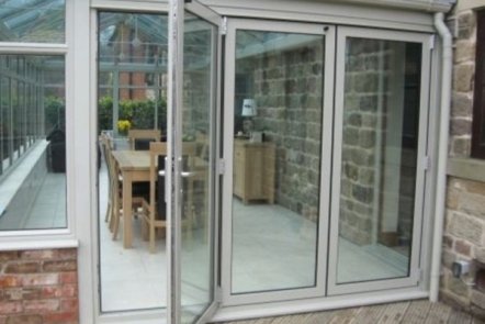 Sage Aluminium Bi-folding Doors  Sage Aluminium Bi-folding Doors,