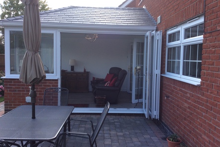 White PVCu Bi-folding Doors White PVCu Bi-folding Doors,