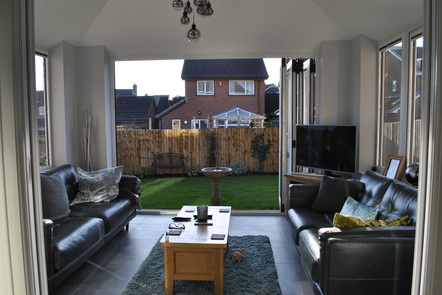 White PVCu Bi-folding Doors White PVCu Bi-folding Doors,