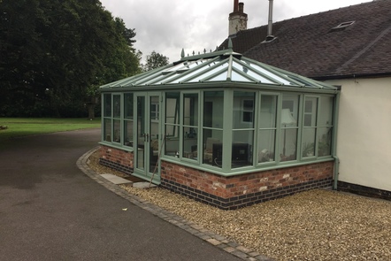 Chartwell Green PVCu Conservatory Chartwell Green PVCu Conservatory,