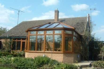 English Oak PVCu Conservatory, 
