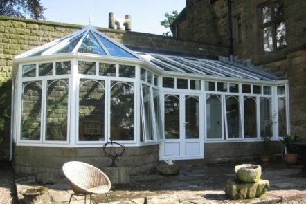 White Aluminium Conservatory, 