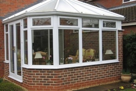 White PVCu Conservatory, 