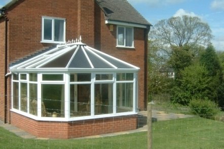 White PVCu Conservatory, 