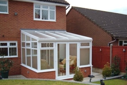 White PVCu Conservatory, 