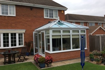 White PVCu Conservatory, 