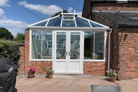 White PVCu Conservatory, 