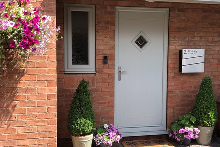 Agate Grey Cottage Composite Door  Agate Grey Cottage Composite Door,