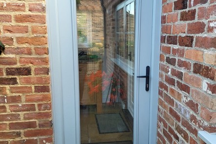 Agate Grey Fully Glazed Composite Door  Agate Grey Fully Glazed Composite Door,