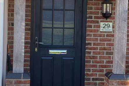Anthracite Grey Composite Door  Anthracite Grey Composite Door,