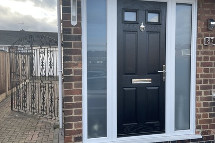 Anthracite Grey Composite Door & Side Panels Anthracite Grey Composite Door & Side Panels,