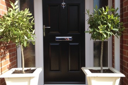 Black Composite Door  Black Composite Door,