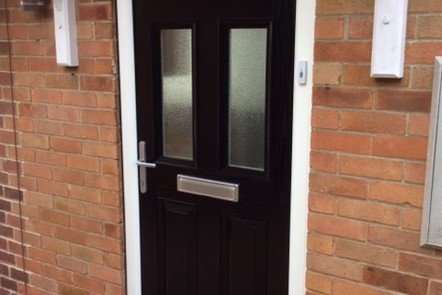 Black Composite Door  Black Composite Door,