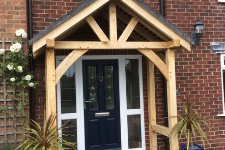 Blue Composite Door  Blue Composite Door,