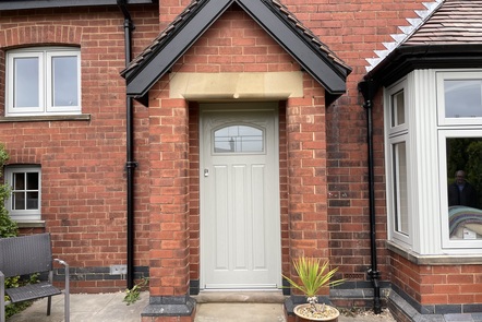 Craftsman Agate Grey Composite Door  Craftsman Agate Grey Composite Door,