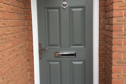 Grey Composite Door Grey Composite Door,