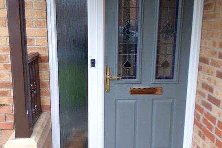 Mouse Grey Composite Door  Mouse Grey Composite Door,