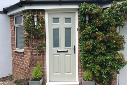Silk Grey Composite Door Silk Grey Composite Door,