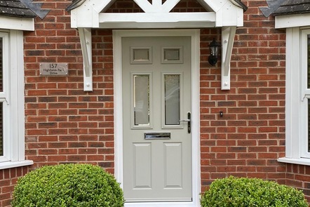 Silk Grey Composite Door Silk Grey Composite Door,