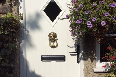 White Cottage Diamond Composite Door White Cottage Diamond Composite Door,