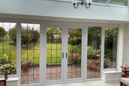 Classic White PVCu French Door, 