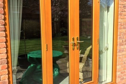 Hardwood French Doors, 