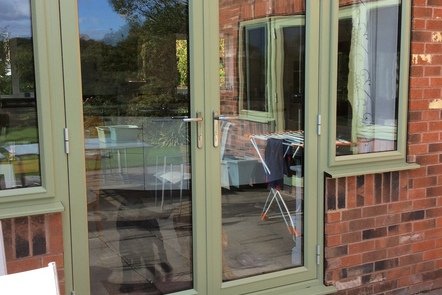 Heritage Green Aluminium French Doors, 