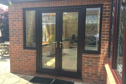 Rosewood PVCu French Doors, 