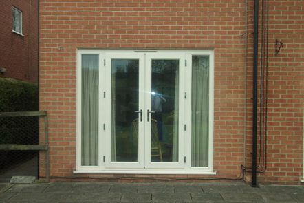 White PVCu French Doors White PVCu French Doors,