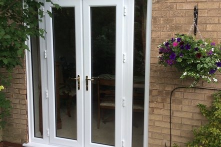 White PVCu French Doors White PVCu French Doors,