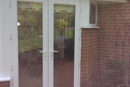 White PVCu French Doors White PVCu French Doors,
