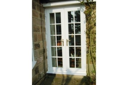 White PVCu French Doors White PVCu French Doors,