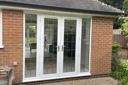 White PVCu French Doors White PVCu French Doors,