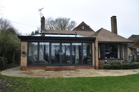 Anthracite Grey Aluminium Orangery Anthracite Grey Aluminium Orangery,