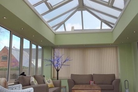 PVCu Cream Woodgrain Orangery PVCu Cream Woodgrain Orangery,