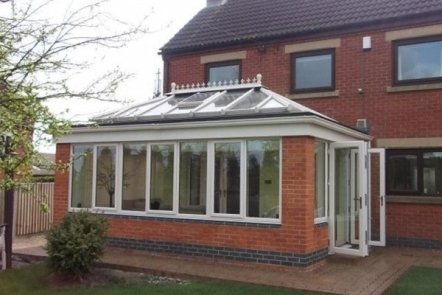 PVCu Cream Woodgrain Orangery PVCu Cream Woodgrain Orangery,