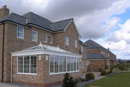 White Aluminium Orangery, 