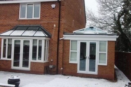 White PVCu Orangery White PVCu Orangery,
