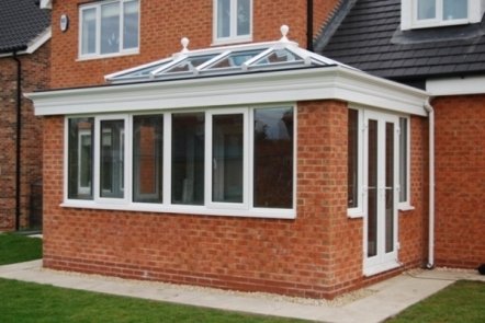 White PVCu Orangery White PVCu Orangery,