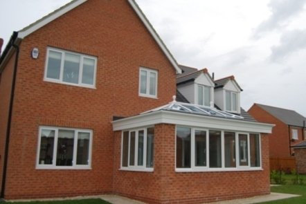 White PVCu Orangery White PVCu Orangery,
